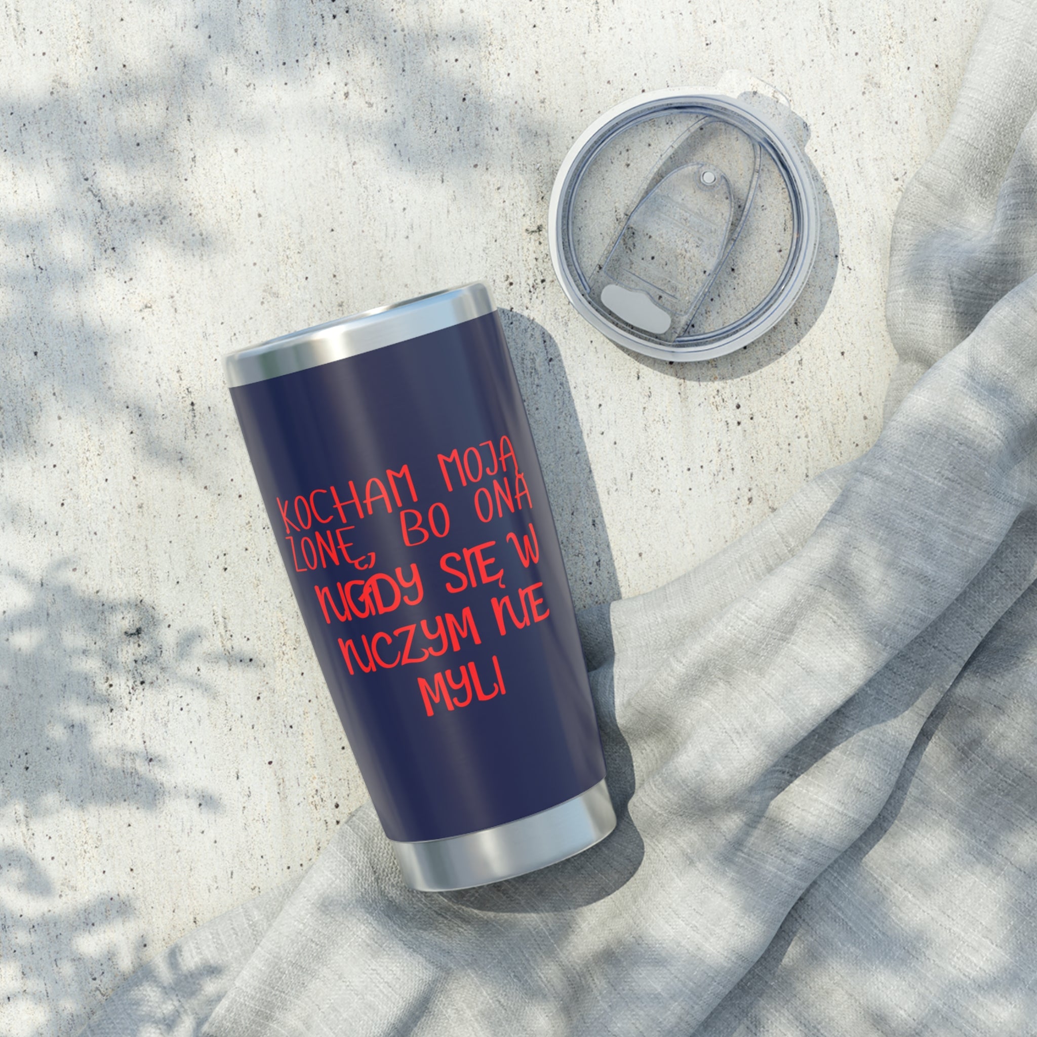 "Kocham" 20oz Tumbler