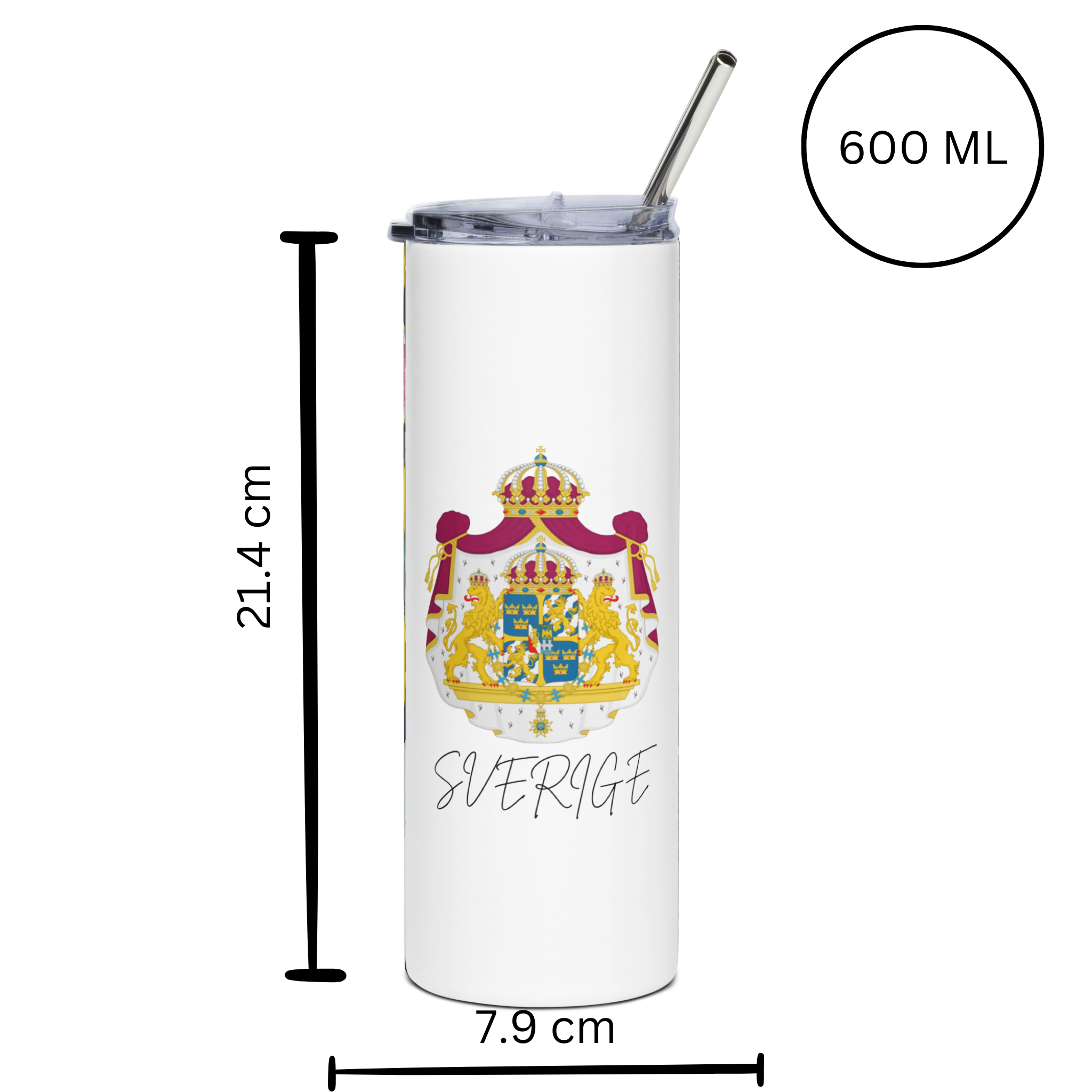 Sverige Stainless steel tumbler