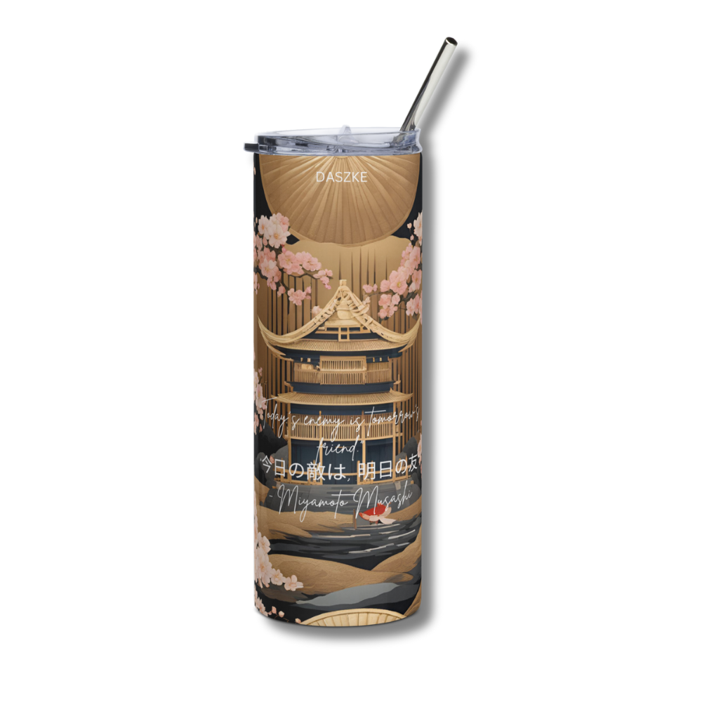 Daszke History tumbler, front side