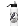 Daszke animal Water bottle with straw, front side